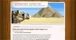 Desktop Screenshot of lephuocvinh.vatly.net