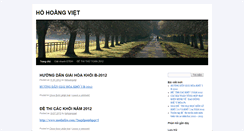 Desktop Screenshot of hohoangviet.vatly.net
