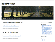Tablet Screenshot of hohoangviet.vatly.net